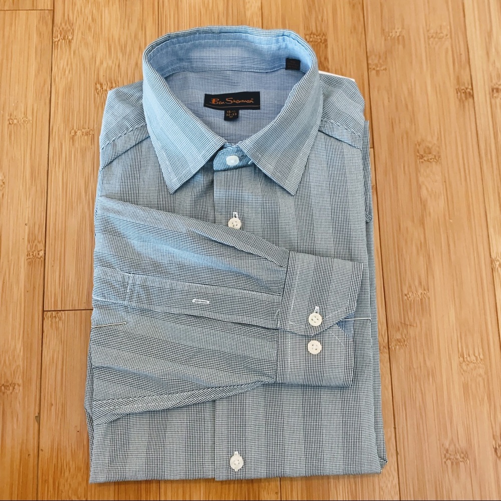Gray dress shirt 15.5 32/33
